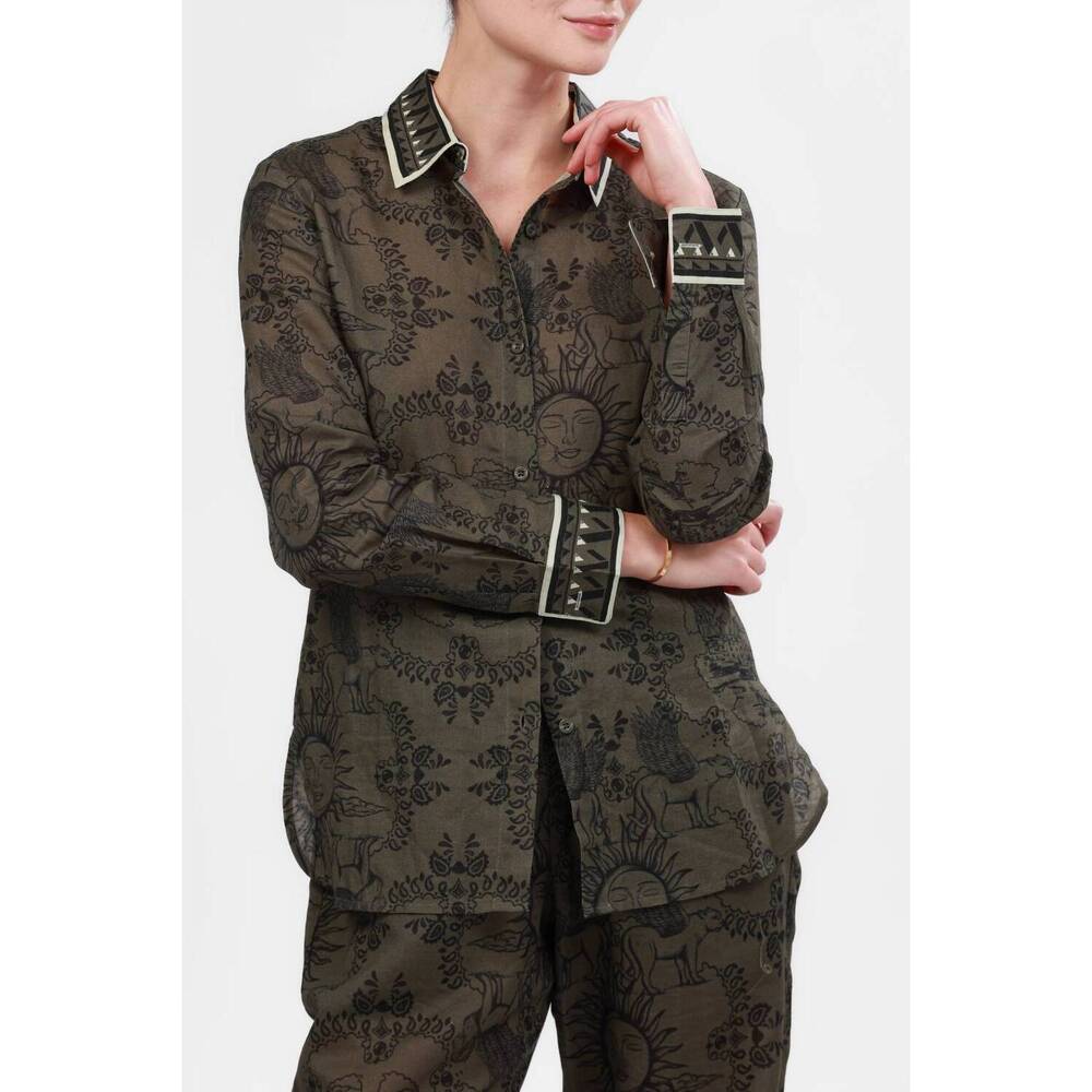NEW LAS SUREÑAS italian coast shirt in green